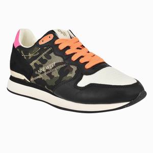 Nine West Banx Sneakers - Black/White - Ireland (PG0814932)